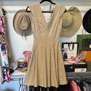 Calvin Klein Beige Midi Dress